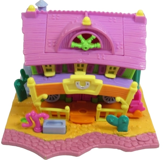 1994 Polly Pocket Light up Horse House